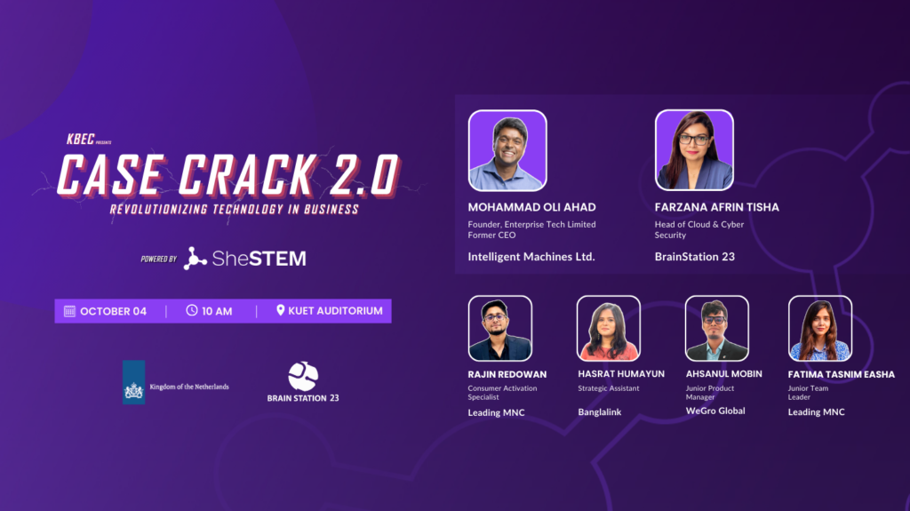 KUET BEC Presents CASE CRACK 2.0: Bridging Industry & Academia for STEM Students