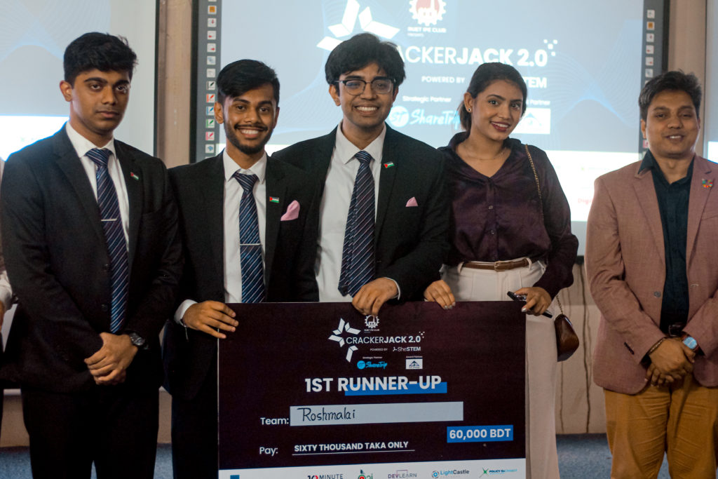Team Roshmalai, First Runners Up of Crackerjack 2.0