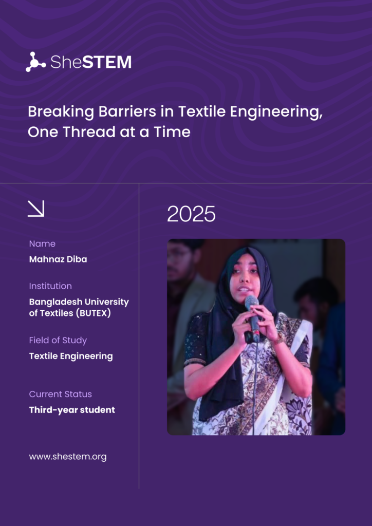 Mahnaz Diba: Breaking Barriers in Textile Engineering